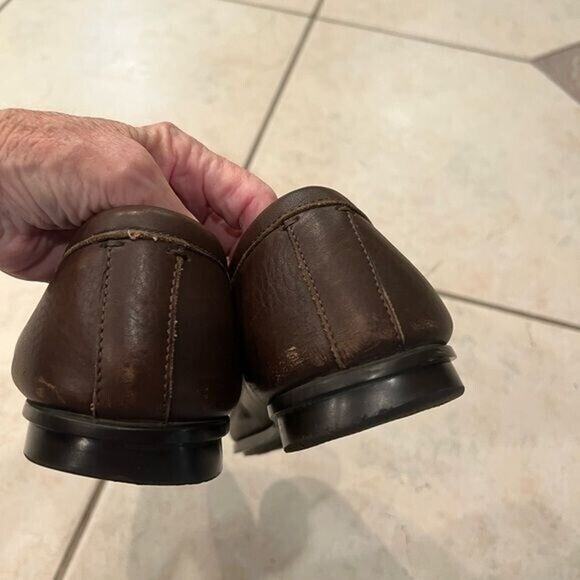 Coach men’s leather slip on loafer size 12 main image 7